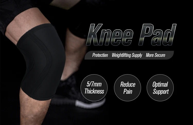 Squat Cycling Compression Knee Sleeve 5mm Neoprene Knee Support Weight Lifting Kneepads Crossfit Powerlifting Knee Protectors- - Image 8