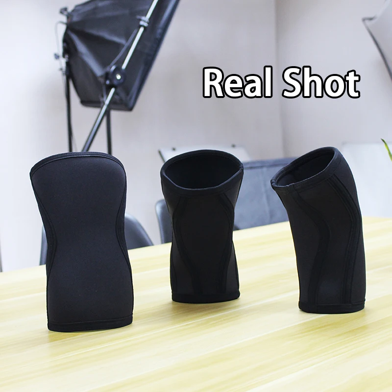 Squat Cycling Compression Knee Sleeve 5mm Neoprene Knee Support Weight Lifting Kneepads Crossfit Powerlifting Knee Protectors- - Image 16