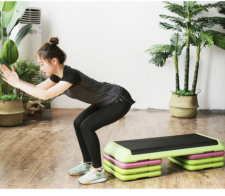 110CM fitness pedal aerobics home adjustable rhythm yoga pedaling fitness equipment - Image 13