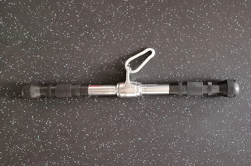 Fitness Lat Pull Down Bar Gym Handle Grip Gantry Frame Pully Cable Machine Attachment Triceps Muscle Workout Solid Rowing T-Bar - Image 20