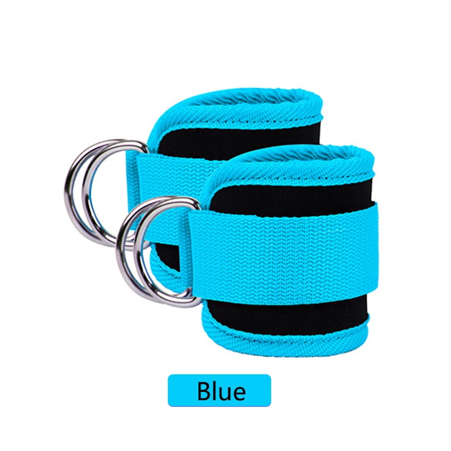 Fitness Sports Straps Adjustable D-Ring Support Cuffs Ankle Gym Workouts Pulley With Buckle Guard Leg Strength Safety Abductors - Image 24