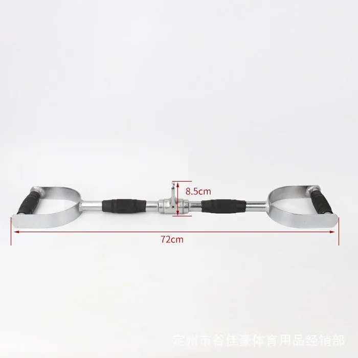 Fitness Lat Pull Down Bar Gym Handle Grip Gantry Frame Pully Cable Machine Attachment Triceps Muscle Workout Solid Rowing T-Bar - Image 15