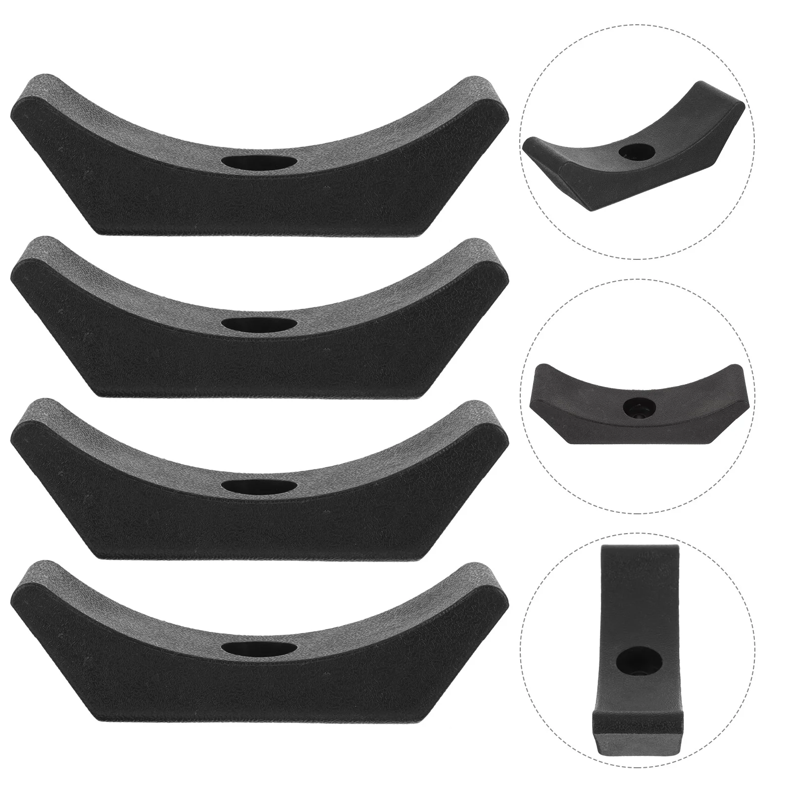 4 Pcs Display Stand Dumbbell Shelves Racks Replacement Pp Weight Bracket for Dumbbells - Image 5