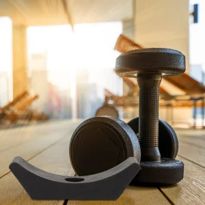 4 Pcs Display Stand Dumbbell Shelves Racks Replacement Pp Weight Bracket for Dumbbells