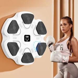 Smart Music Boxing Machine Adult Wall Mounted Sports Fitness Boxing Trainer Home Exercise Response Training Boxing Wall Target
