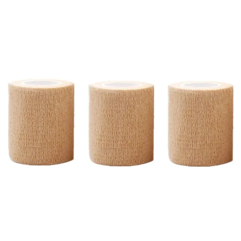 3pcs Disposable Self Adhesive Elastic Bandage 5cm*4.5m for Handle Tube Tightening Tattoo Accessories Gauze Tape First Aid Tool - Image 7