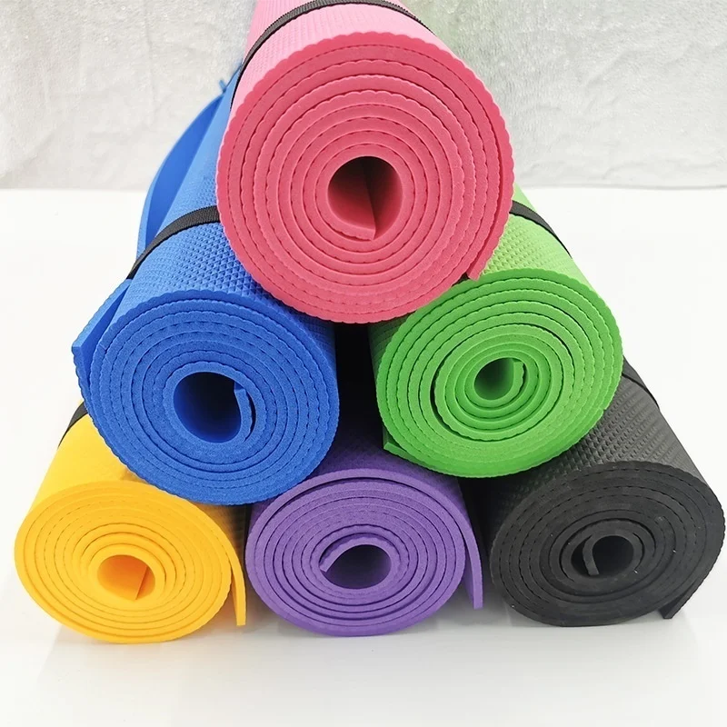 4MM Thick 173cmX61cm Yoga Mats Non-slip Exercise Mat Fitness Tasteless Pilates Workout Gym Mats with Bandage Sports Fitness - Image 14