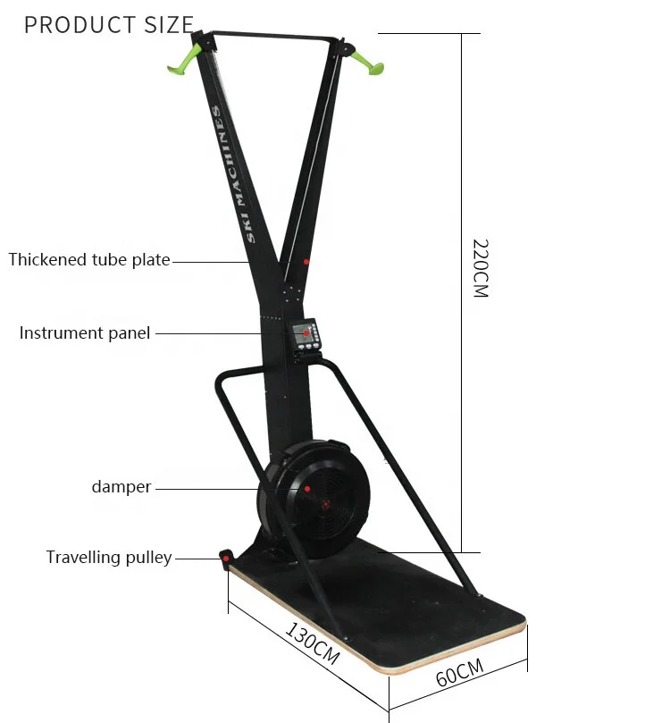 Commercial Home Skiing Machine Fitness Equipment for Gym and Home Trainers Rowing and Ski Machines in One - Image 9