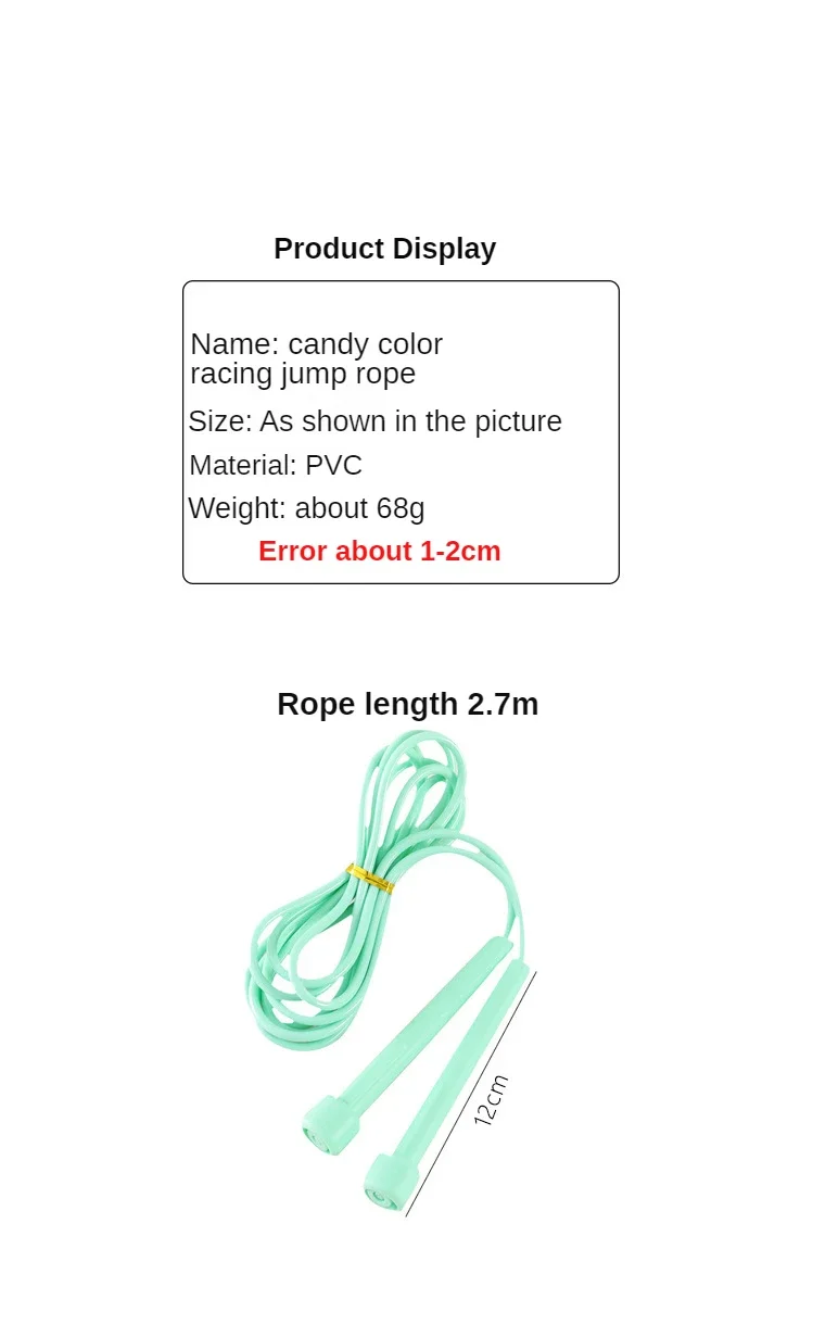 Professional Jump Rope for Kids Adult Fitness Crossfit Rapid Speed Skipping Rope Adjustable PVC Speed Rope Gym Fitness Equipment - Image 24