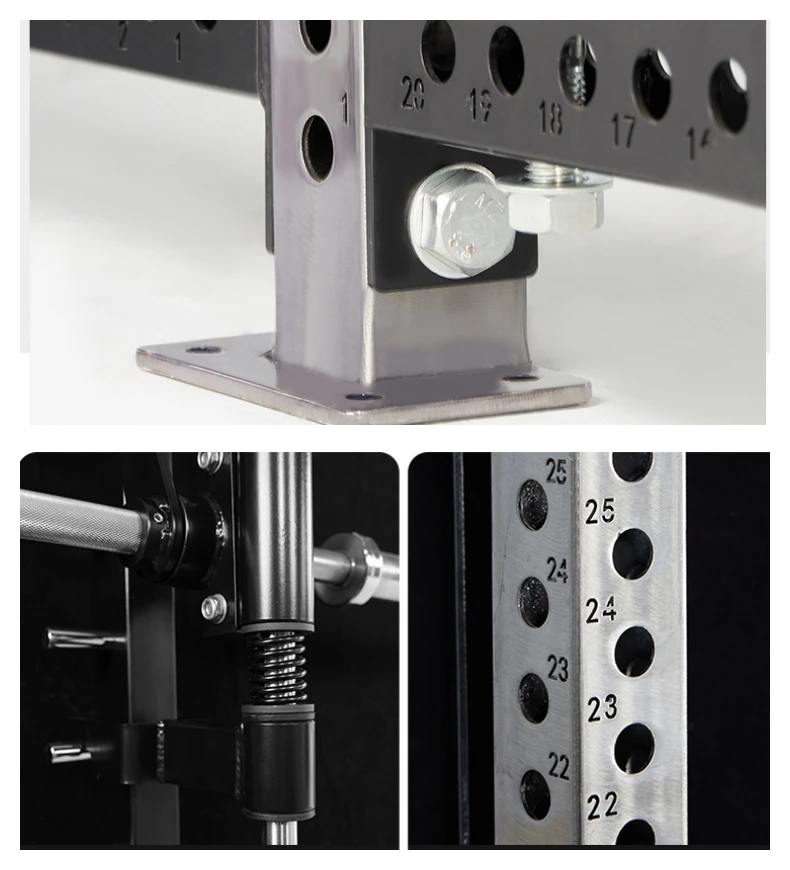 Aniczon gym fitness equipment smith machine commercial multifunctional strength power rack - Image 10