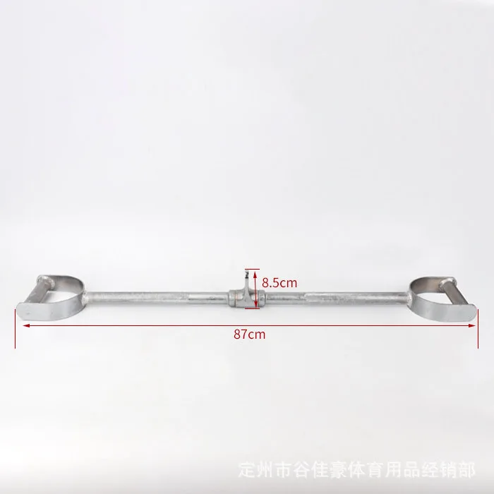 Fitness Lat Pull Down Bar Gym Handle Grip Gantry Frame Pully Cable Machine Attachment Triceps Muscle Workout Solid Rowing T-Bar - Image 14