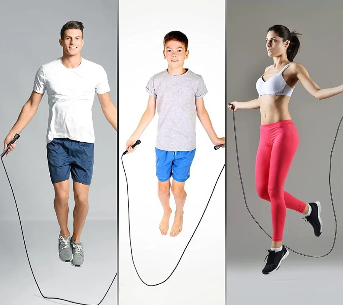 Professional Jump Rope for Kids Adult Fitness Crossfit Rapid Speed Skipping Rope Adjustable PVC Speed Rope Gym Fitness Equipment - Image 5