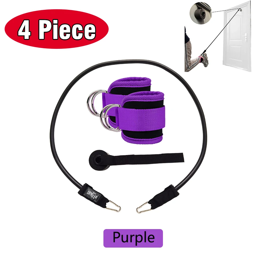 Fitness Sports Straps Adjustable D-Ring Support Cuffs Ankle Gym Workouts Pulley With Buckle Guard Leg Strength Safety Abductors - Image 13