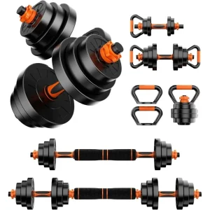 Adjustable Dumbbell Set 20LBS/50LBS/70LBS Free Weights Dumbbells,4 in1 Weight Set,Dumbbell, Home Gym Fitness Workout Equipment