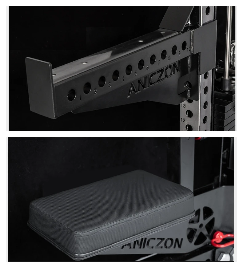 Aniczon gym fitness equipment smith machine commercial multifunctional strength power rack - Image 9