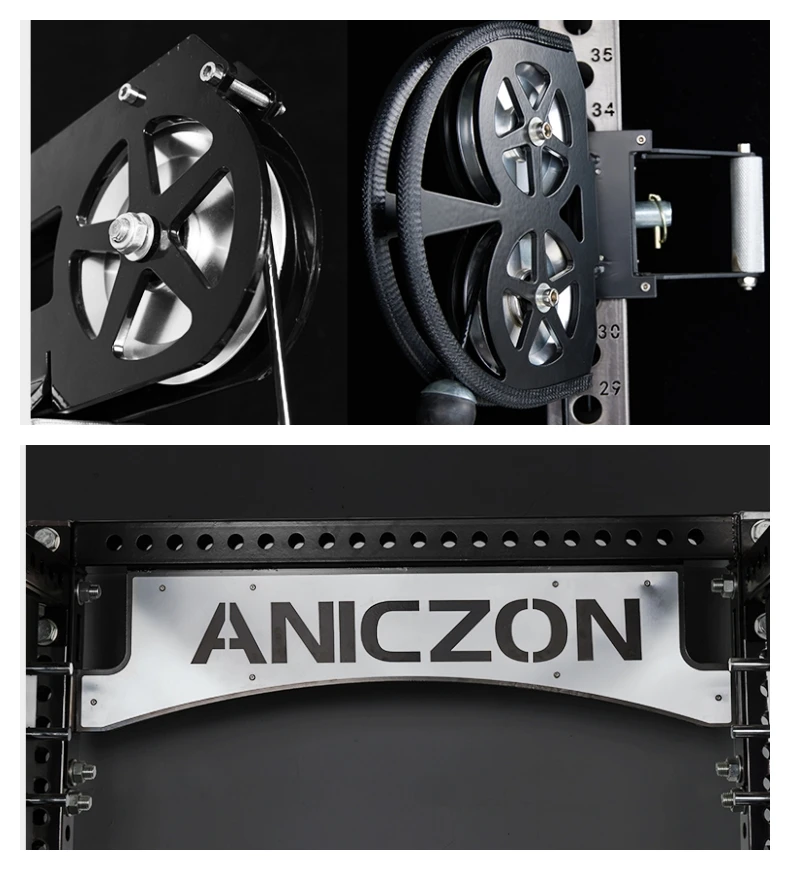 Aniczon gym fitness equipment smith machine commercial multifunctional strength power rack - Image 7