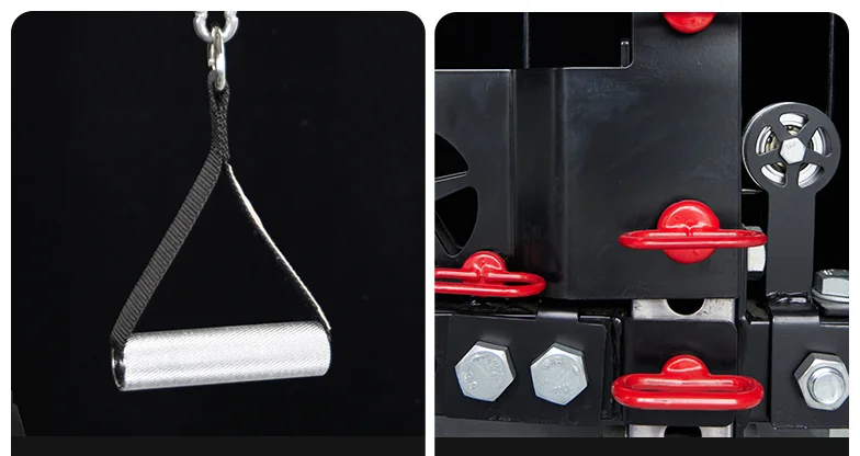 Aniczon gym fitness equipment smith machine commercial multifunctional strength power rack - Image 11