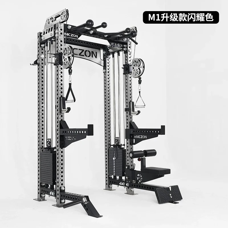 Aniczon gym fitness equipment smith machine commercial multifunctional strength power rack - Image 2