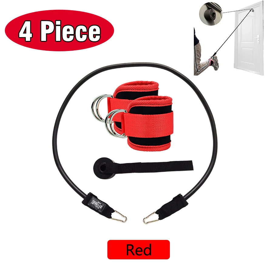 Fitness Sports Straps Adjustable D-Ring Support Cuffs Ankle Gym Workouts Pulley With Buckle Guard Leg Strength Safety Abductors - Image 11